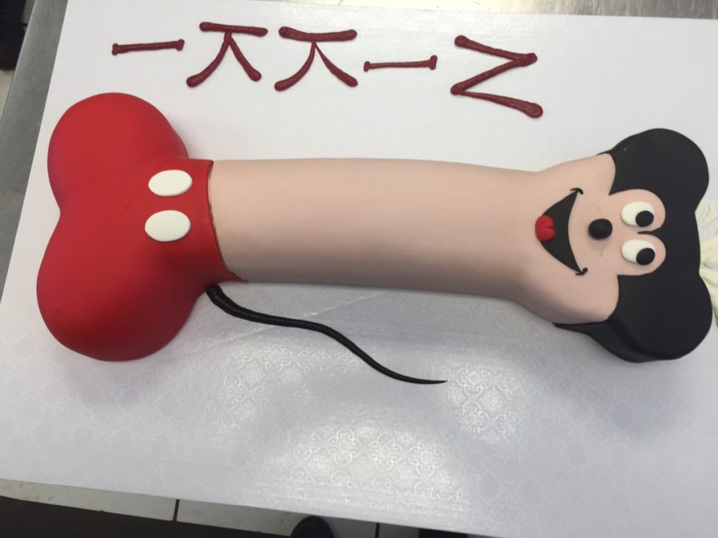 Penis Cake in Las Vegas