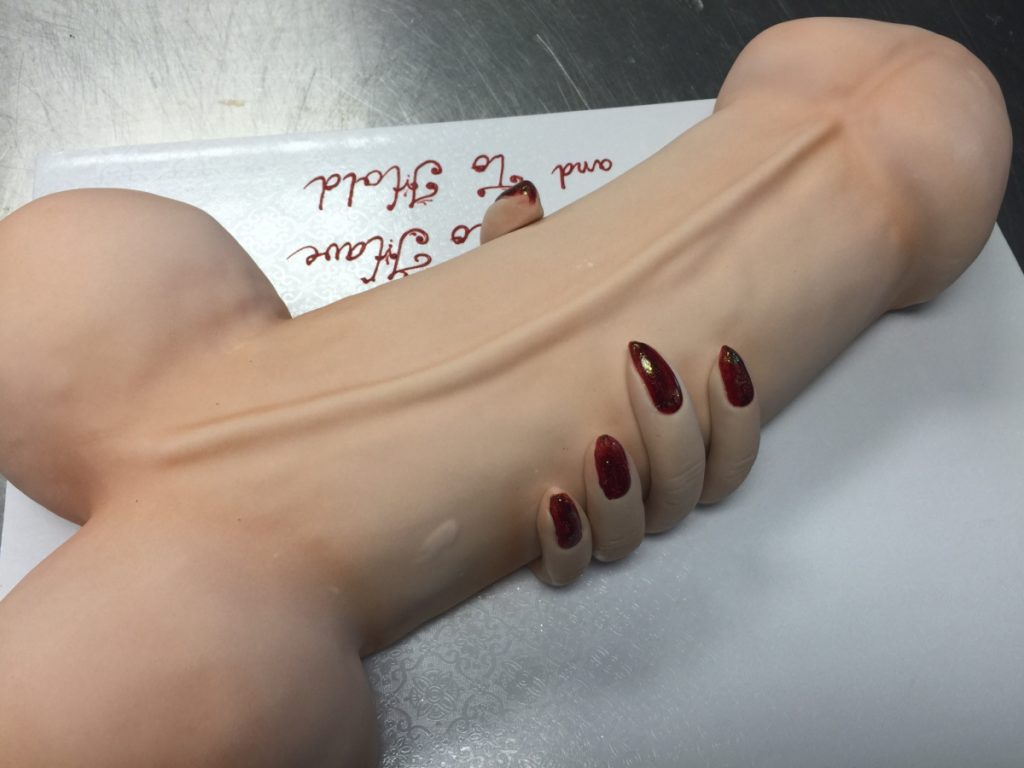 Bachelorette Penis Cake