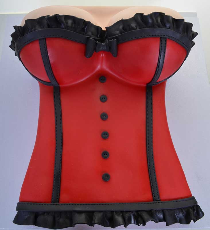 Corset Body Cakes,Sculpted Body Cakes vs Flat Adult Cakes